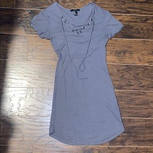 Large gray forever 21 tshirt dress